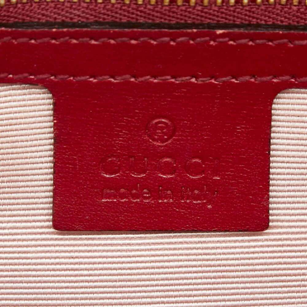 GUCCI Black Leather GG Marmont Shoulder Bag - Picture 10 of 11
